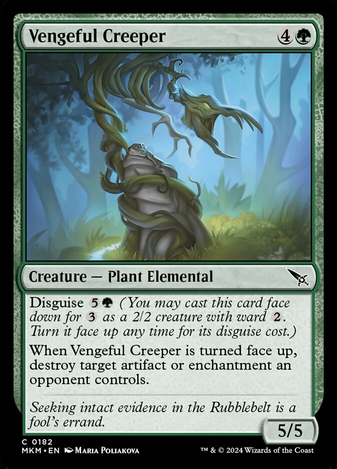 Liana Vingativa / Vengeful Creeper - Magic: The Gathering - MoxLand