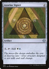 Sinete Azorius / Azorius Signet - Magic: The Gathering - MoxLand