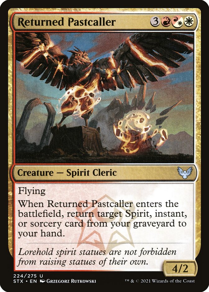 Invocadora do Passado Regressa / Returned Pastcaller - Magic: The Gathering - MoxLand