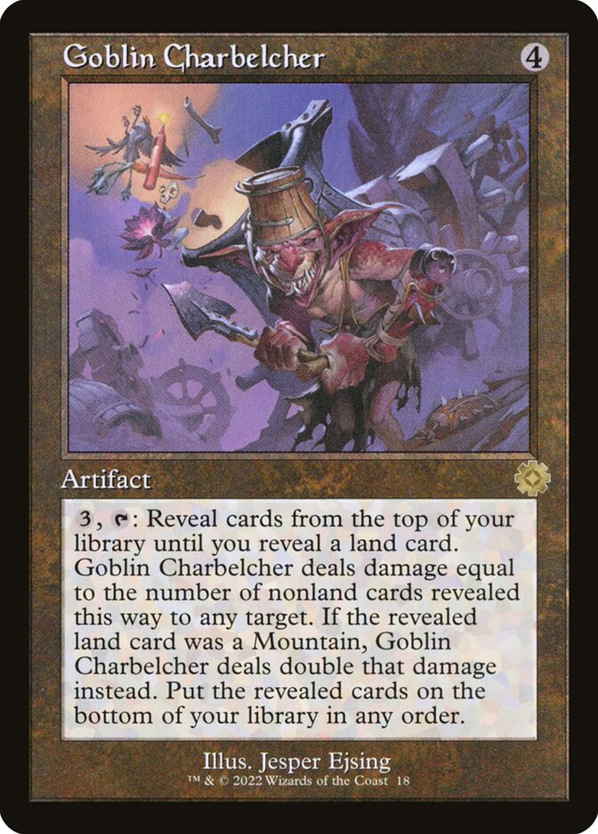 Canhão de Fogo dos Goblins / Goblin Charbelcher - Magic: The Gathering - MoxLand