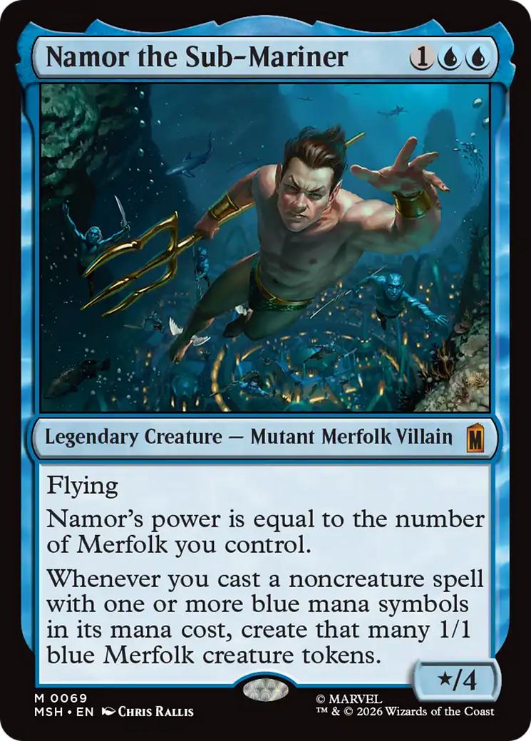 Namor the Sub-Mariner - Magic: The Gathering - MoxLand