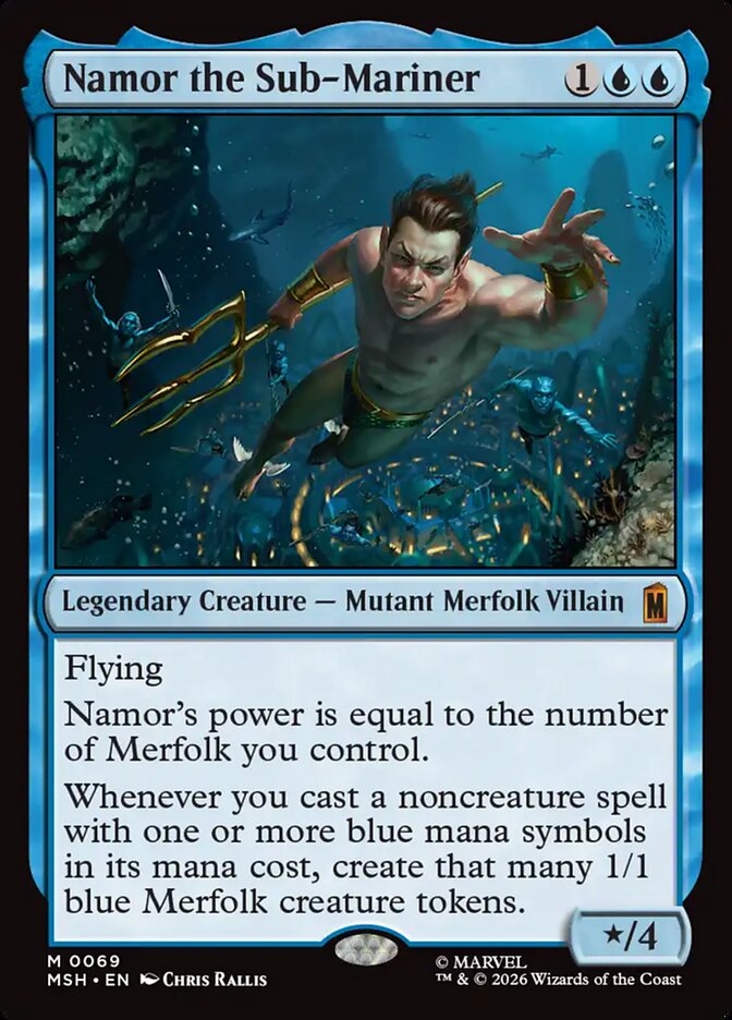 Namor the Sub-Mariner - Magic: The Gathering - MoxLand