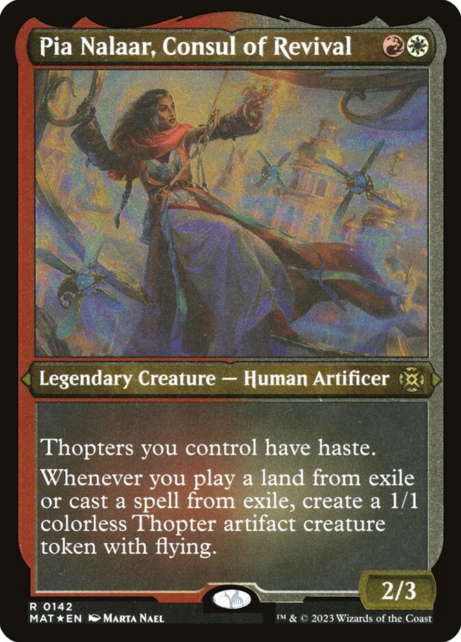 Pia Nalaar, Consulesa da Revitalização / Pia Nalaar, Consul of Revival - Magic: The Gathering - MoxLand