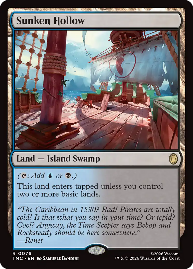 Vale Afundado / Sunken Hollow - Magic: The Gathering - MoxLand