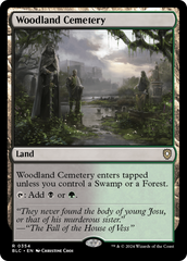 Cemitério da Floresta / Woodland Cemetery - Magic: The Gathering - MoxLand