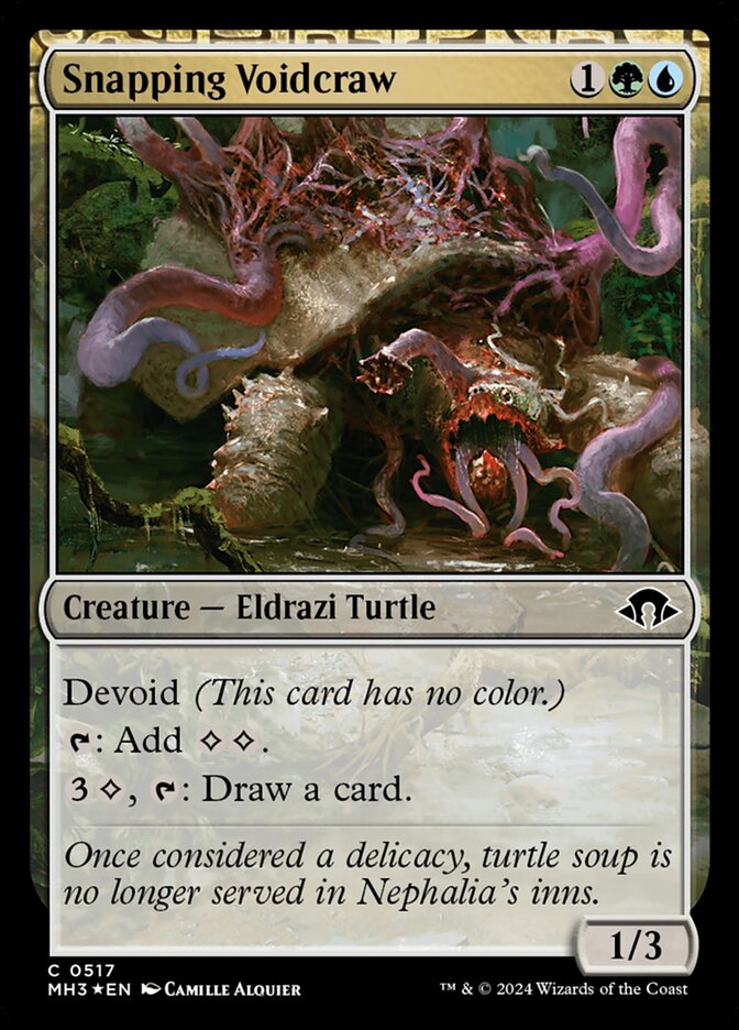 Destruidor do Vácuo Trinchador / Snapping Voidcraw - Magic: The Gathering - MoxLand
