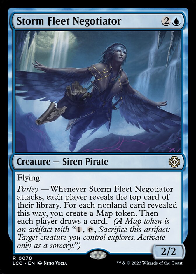 Negociadora da Frota da Tormenta / Storm Fleet Negotiator - Magic: The Gathering - MoxLand