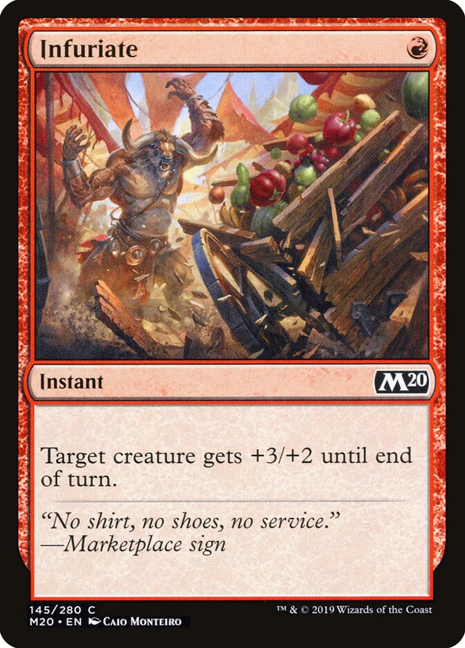 Embravecer / Infuriate - Magic: The Gathering - MoxLand