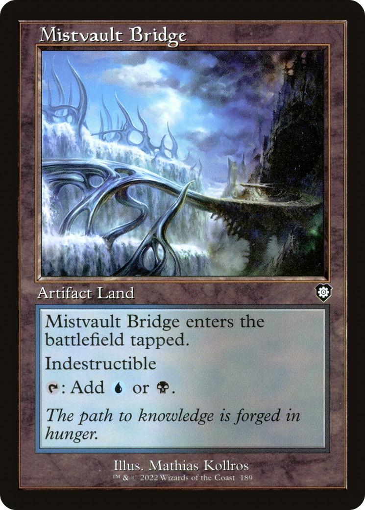 Ponte de Nebulocâmara / Mistvault Bridge - Magic: The Gathering - MoxLand