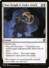 Seu Templo Está Sendo Atacado / Your Temple Is Under Attack - Magic: The Gathering - MoxLand