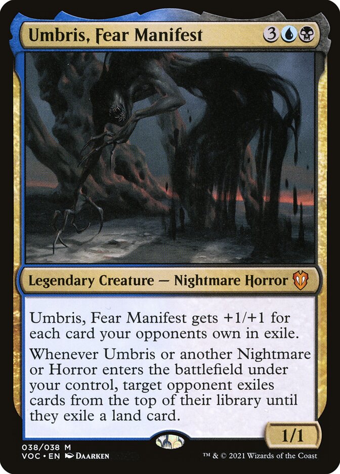 Umbris, Manifestação do Medo / Umbris, Fear Manifest - Magic: The Gathering - MoxLand