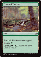 Bosque Sereno / Tranquil Thicket - Magic: The Gathering - MoxLand
