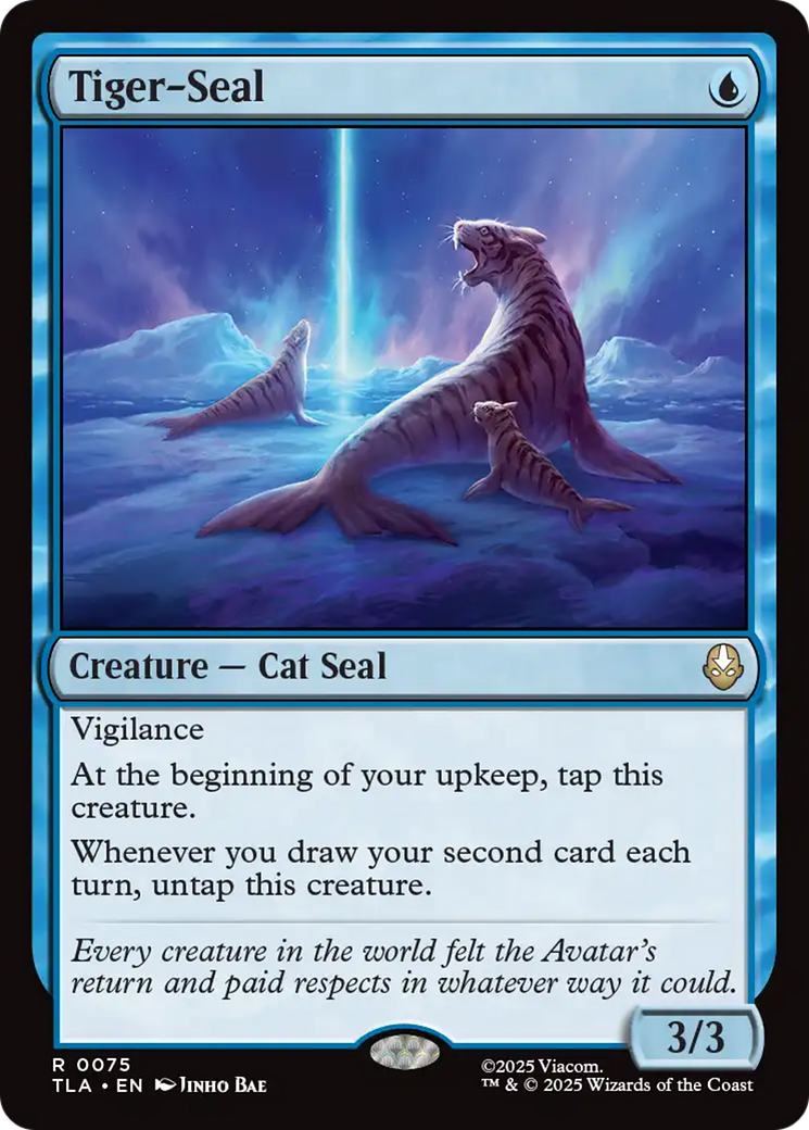 Tigre-foca / Tiger-Seal - Magic: The Gathering - MoxLand