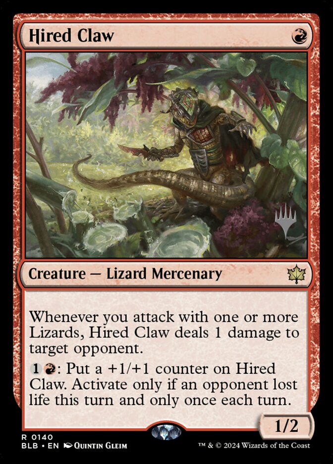 Hired Claw - Magic: The Gathering - MoxLand