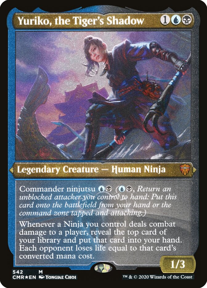 Yuriko, a Sombra do Tigre / Yuriko, the Tiger's Shadow - Magic: The Gathering - MoxLand