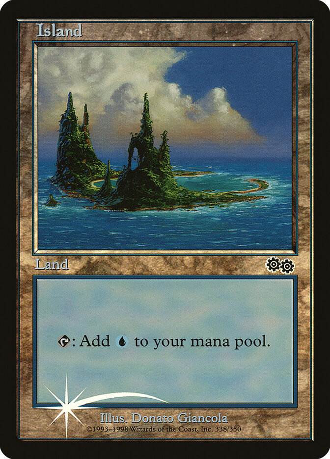 Ilha / Island - Magic: The Gathering - MoxLand