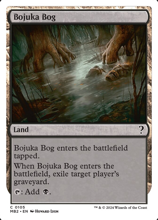 Pântano de Bojuka / Bojuka Bog - Magic: The Gathering - MoxLand