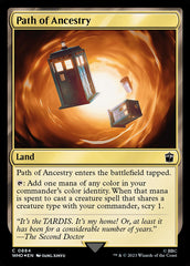 Caminho da Ascendência / Path of Ancestry - Magic: The Gathering - MoxLand