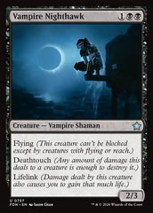Vampiro Falcão-da-Noite / Vampire Nighthawk - Magic: The Gathering - MoxLand