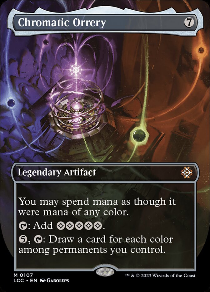 Planetário Cromático / Chromatic Orrery - Magic: The Gathering - MoxLand