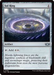 Anel Solar / Sol Ring - Magic: The Gathering - MoxLand