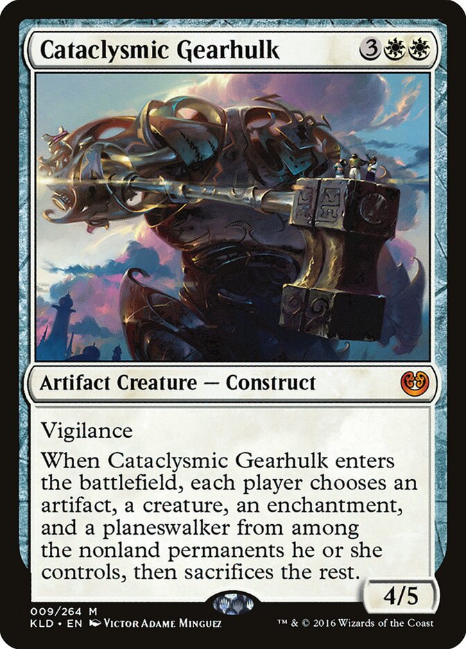 Mecanotitã Cataclísmico / Cataclysmic Gearhulk - Magic: The Gathering - MoxLand