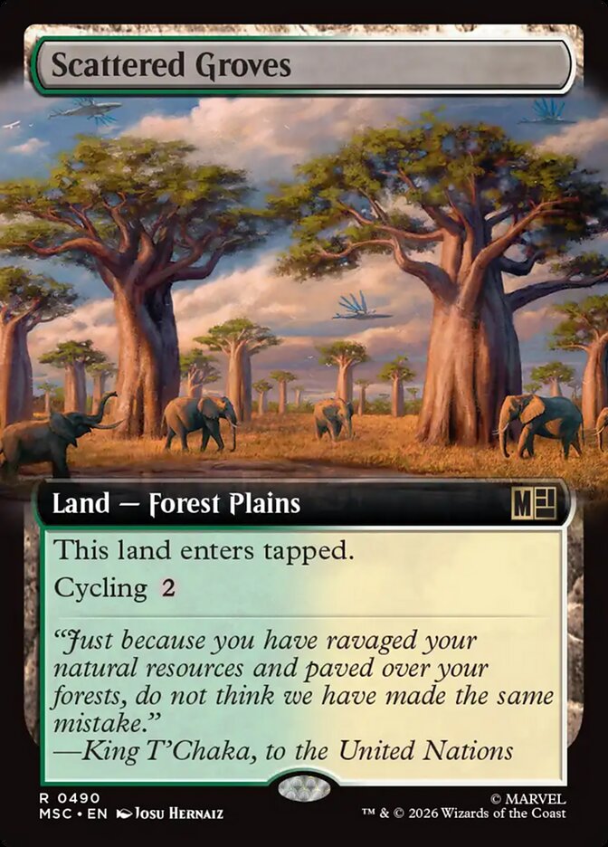Bosques Esparsos / Scattered Groves