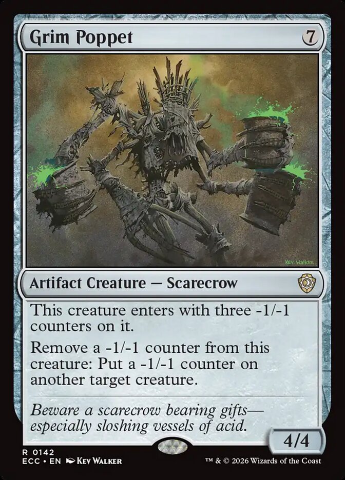 Fantoche Sinistro / Grim Poppet - Magic: The Gathering - MoxLand