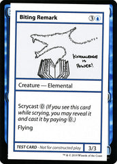 Biting Remark - Magic: The Gathering - MoxLand