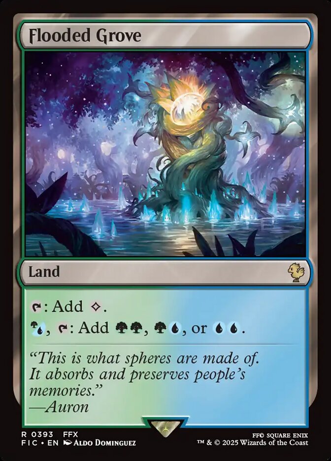 Bosque Alagado / Flooded Grove - Magic: The Gathering - MoxLand