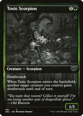 Escorpião Tóxico / Toxic Scorpion - Magic: The Gathering - MoxLand