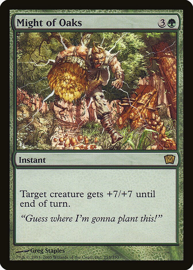Força dos Carvalhos / Might of Oaks - Magic: The Gathering - MoxLand