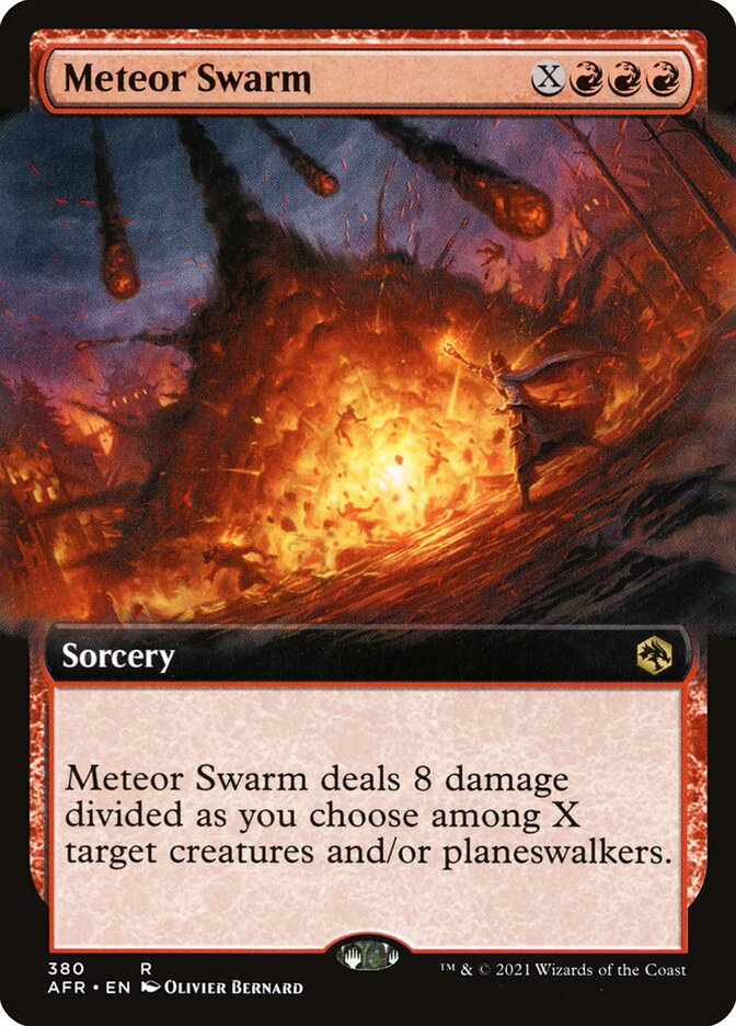 Chuva de Meteoros / Meteor Swarm - Magic: The Gathering - MoxLand