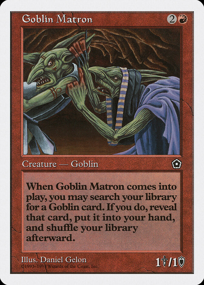 Matrona Goblin / Goblin Matron - Magic: The Gathering - MoxLand