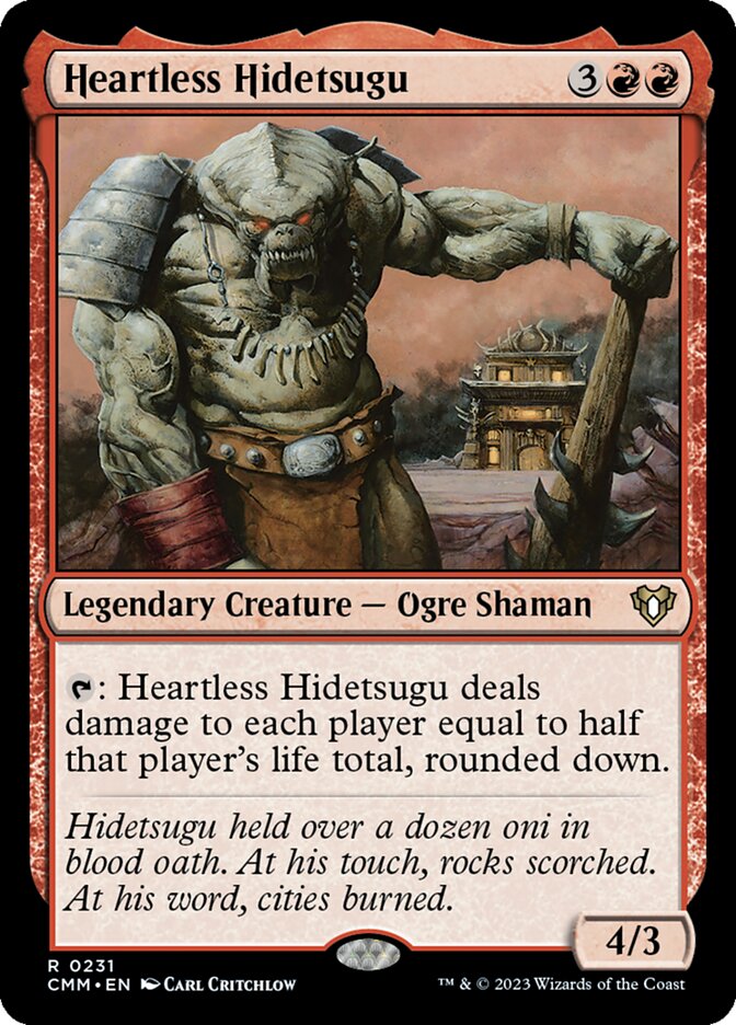 Hidetsugu Impiedoso / Heartless Hidetsugu - Magic: The Gathering - MoxLand