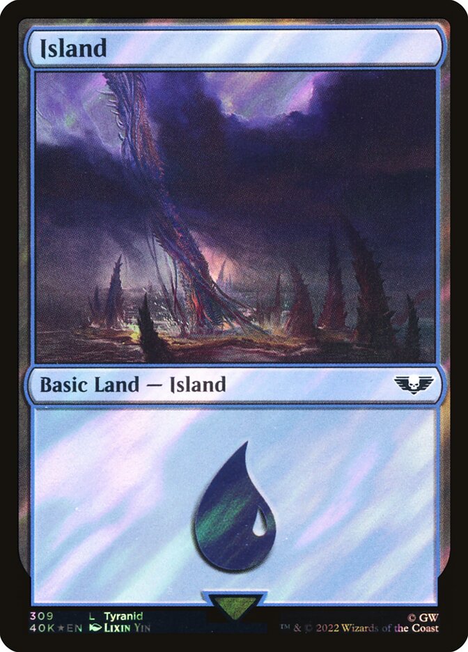 Ilha / Island - Magic: The Gathering - MoxLand