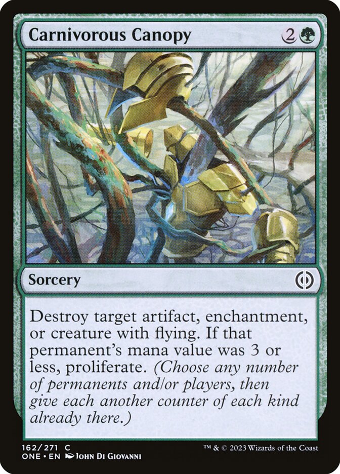 Dossel Carnívoro / Carnivorous Canopy - Magic: The Gathering - MoxLand