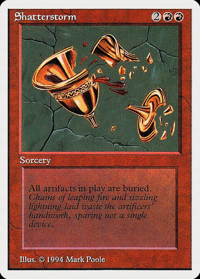 Tempestade Estilhaçadora / Shatterstorm - Magic: The Gathering - MoxLand