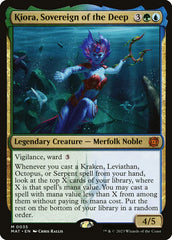 Kiora, Soberana das Profundezas / Kiora, Sovereign of the Deep - Magic: The Gathering - MoxLand