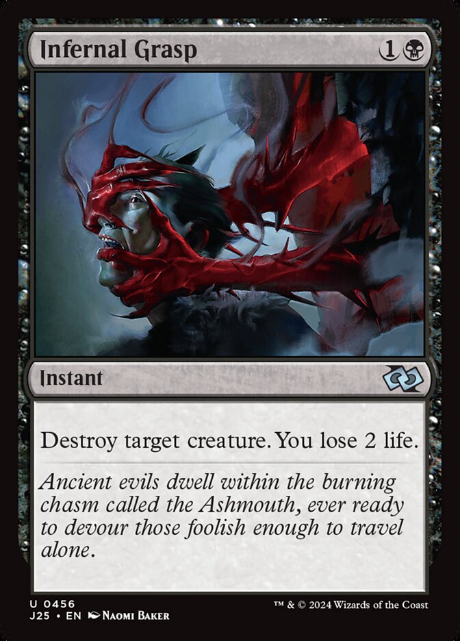 Garras Infernais / Infernal Grasp - Magic: The Gathering - MoxLand