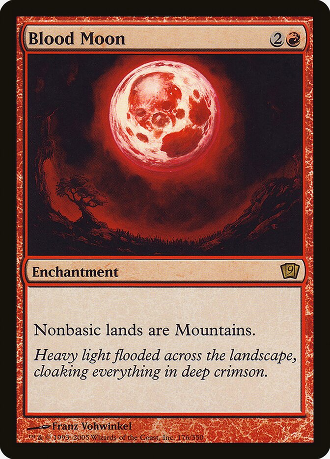 Lua Sangrenta / Blood Moon - Magic: The Gathering - MoxLand