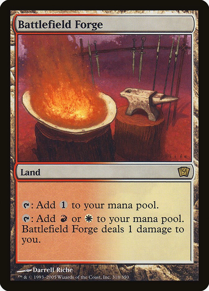 Forjaria do Campo de Batalha / Battlefield Forge - Magic: The Gathering - MoxLand