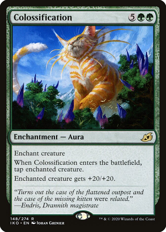 Colossificação / Colossification - Magic: The Gathering - MoxLand