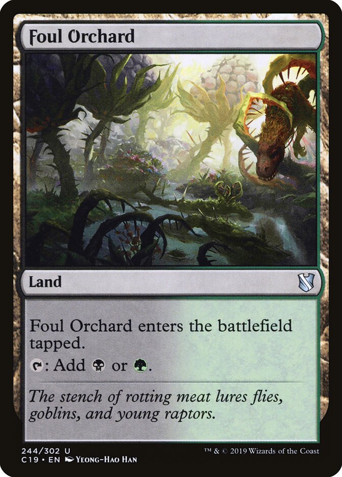 Pomar Hediondo / Foul Orchard - Magic: The Gathering - MoxLand