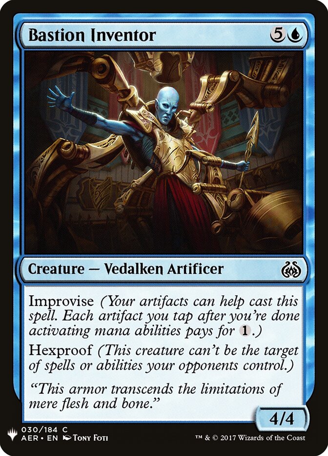 Inventor do Bastião / Bastion Inventor - Magic: The Gathering - MoxLand