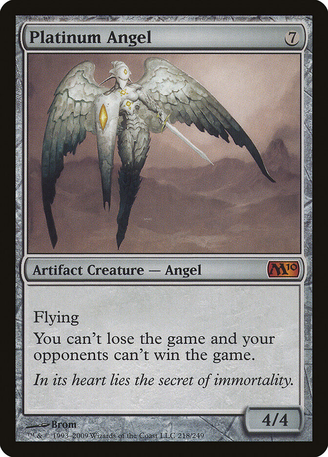 Anjo de Platina / Platinum Angel - Magic: The Gathering - MoxLand