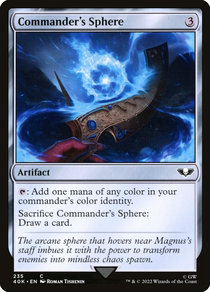 Esfera do Comandante / Commander's Sphere - Magic: The Gathering - MoxLand