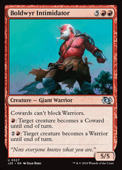 Intimidador de Boldwyr / Boldwyr Intimidator - Magic: The Gathering - MoxLand