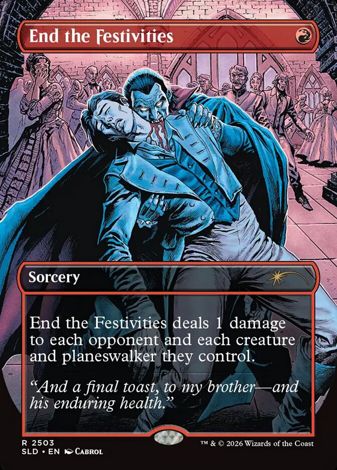 Encerrar as Festividades / End the Festivities - Magic: The Gathering - MoxLand