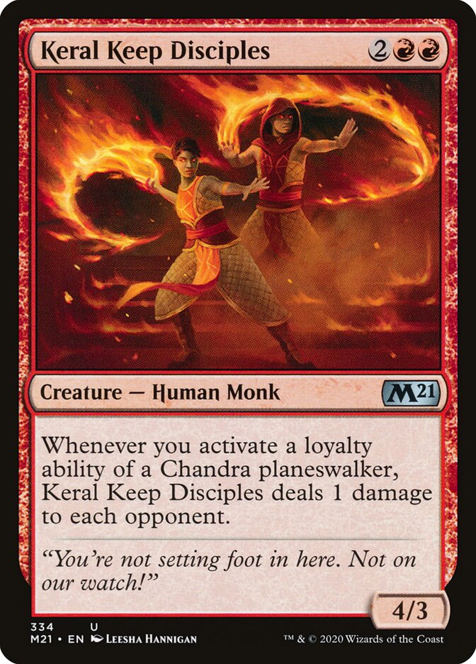 Discípulos da Fortaleza Keral / Keral Keep Disciples - Magic: The Gathering - MoxLand